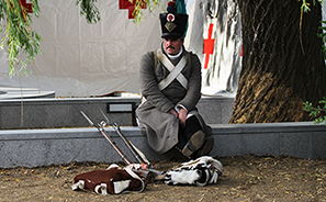 Battle of Waterloo : 200th Anniversary : Re-enactment :  Photos : Richard Moore : Photographer